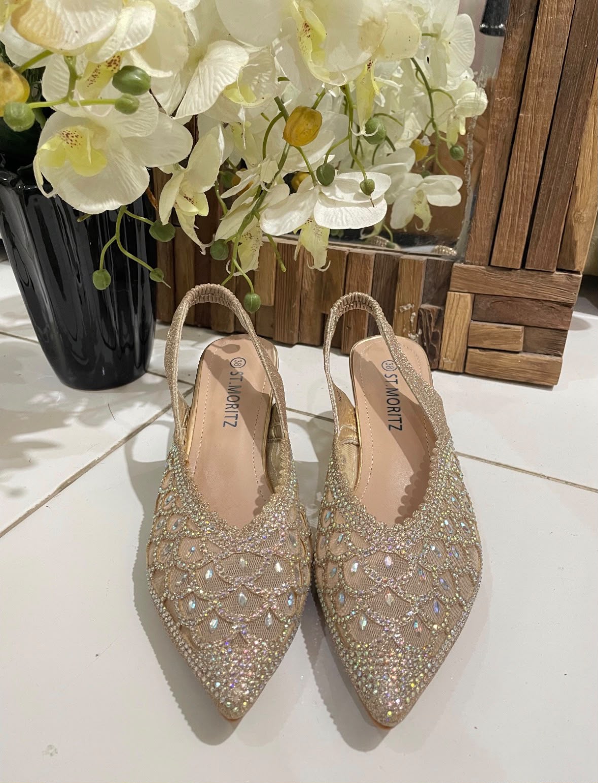 Heels STM 01 Gold