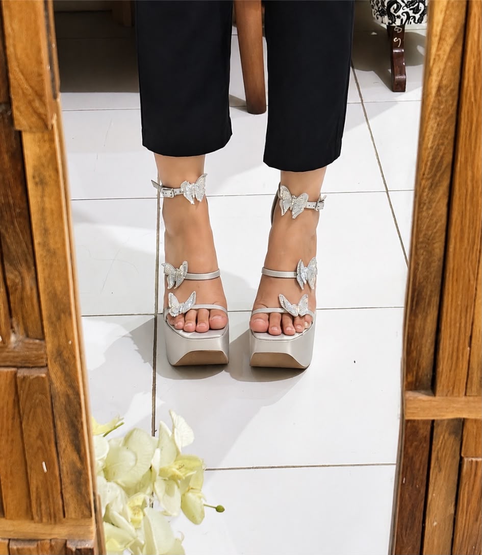 Heels STVMDN silver