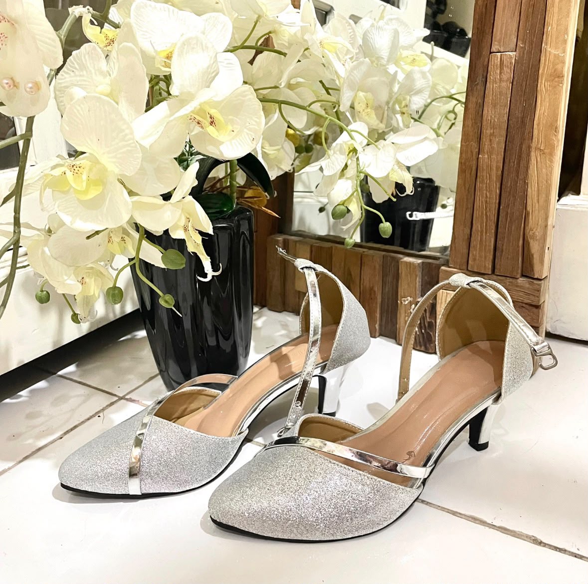 Heels GR silver