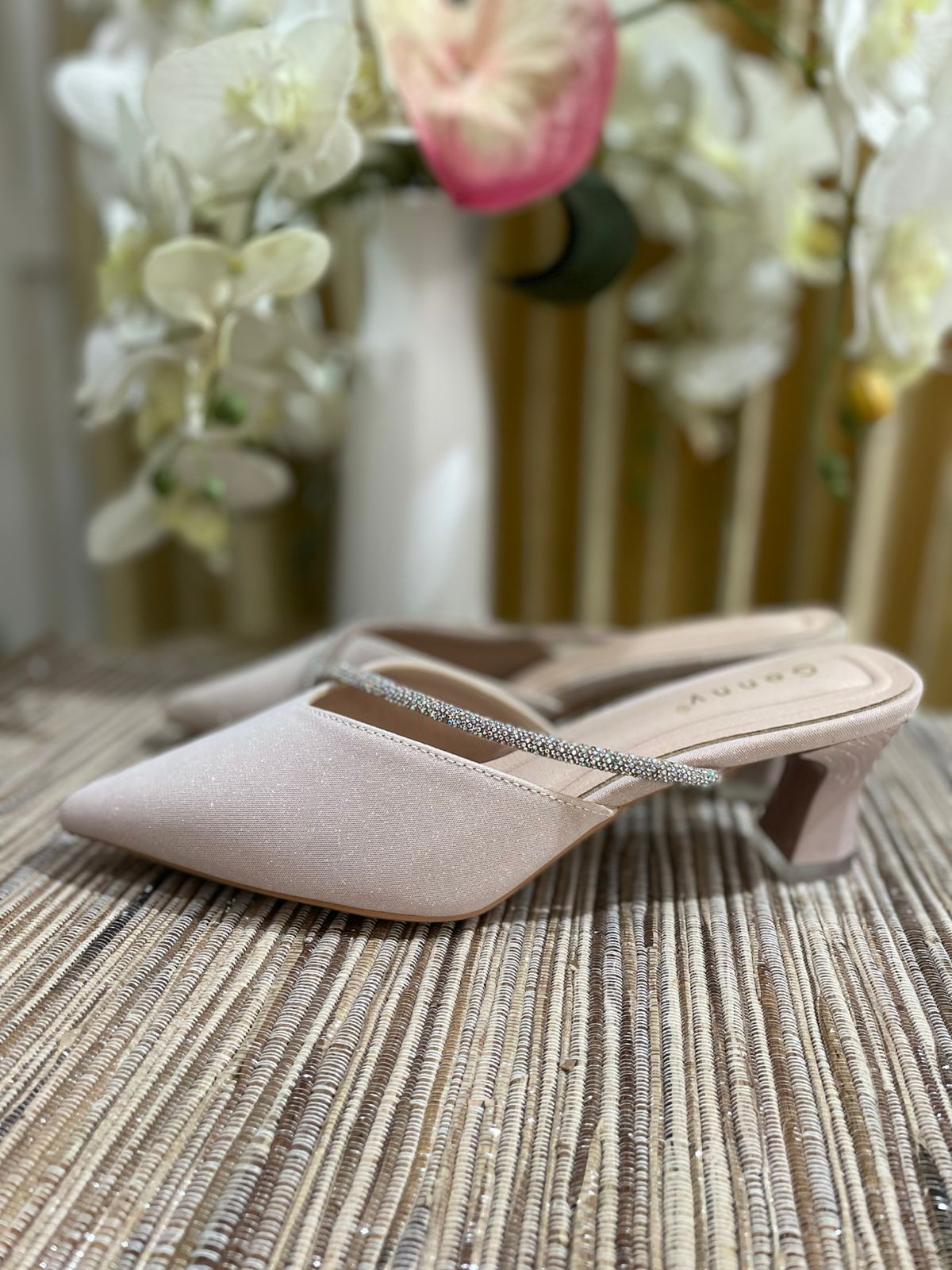 Heels GN55 Blush Pink Gliter