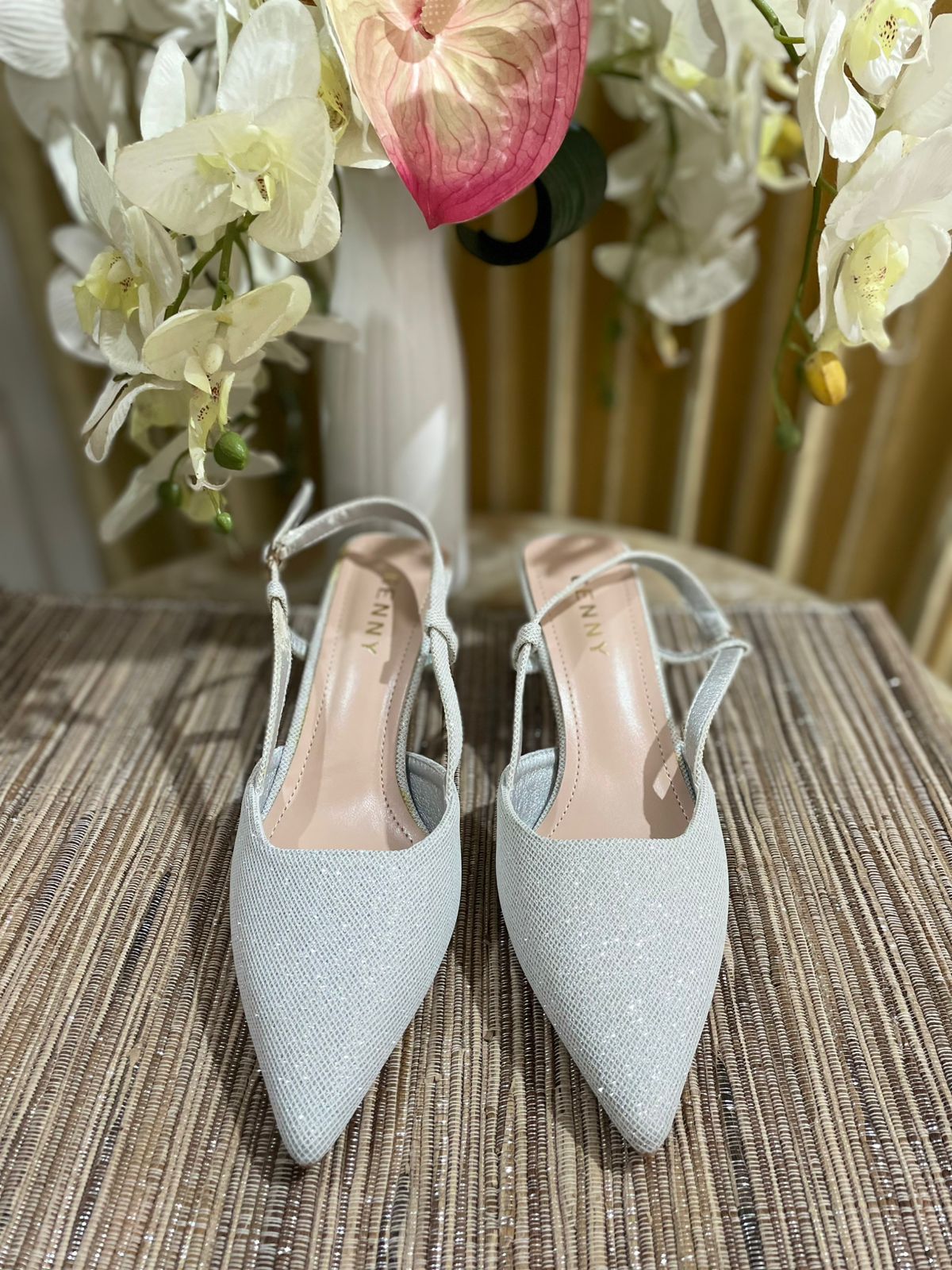 Heels GN55 Silver Gliter