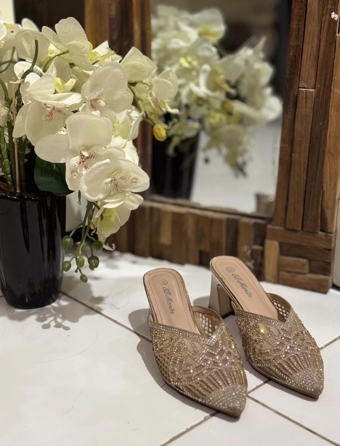 Heels SJM Gold