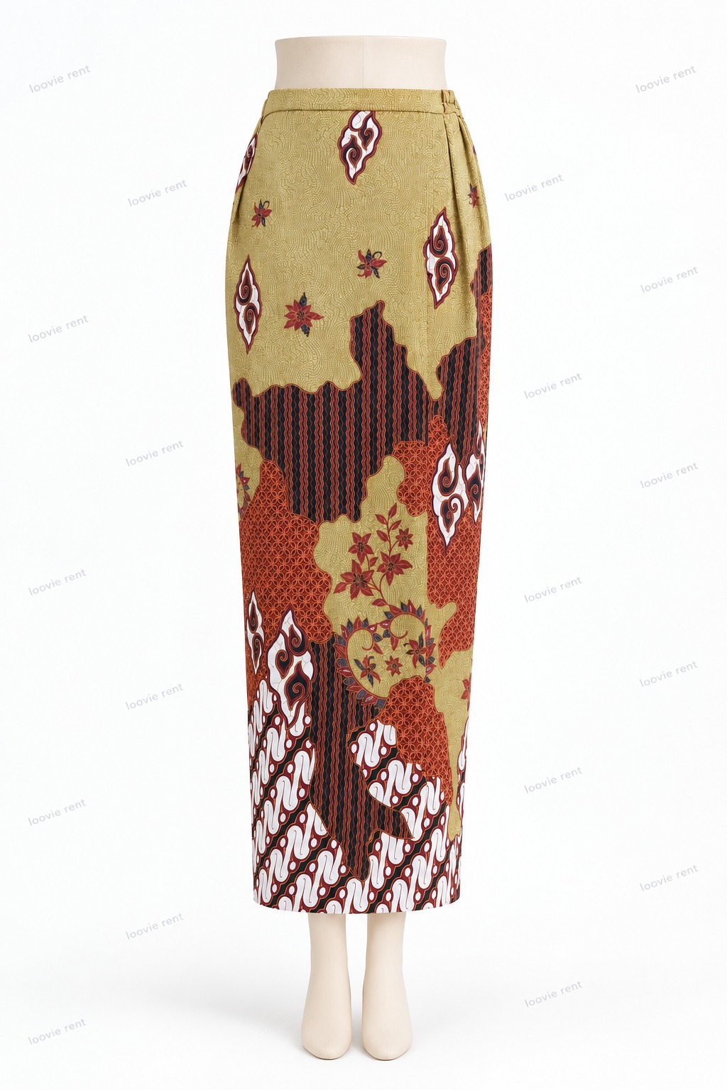 Rok Batik Motif Parang Kombinasi