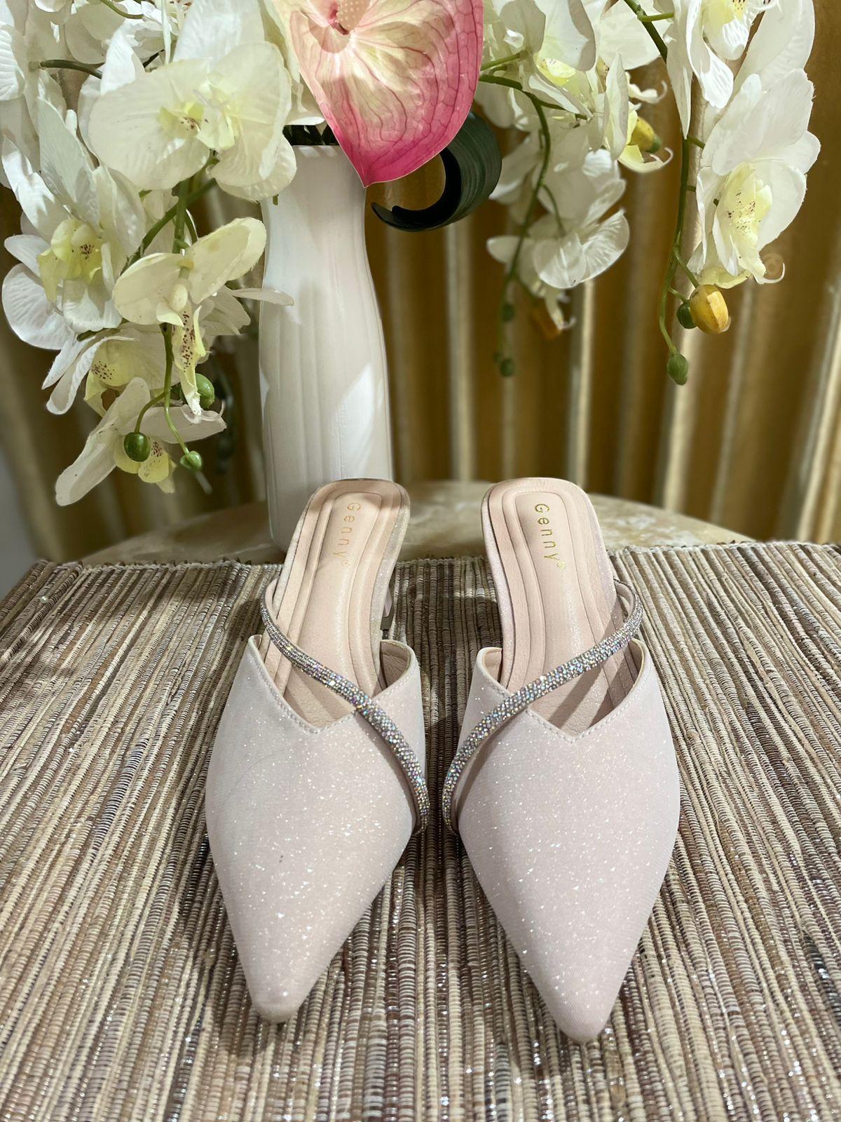 Heels GN55 Blush Pink Gliter
