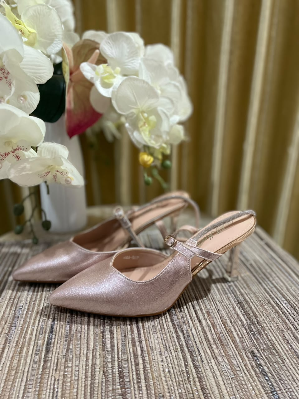 Heels STM 18 Rosegold Gliter