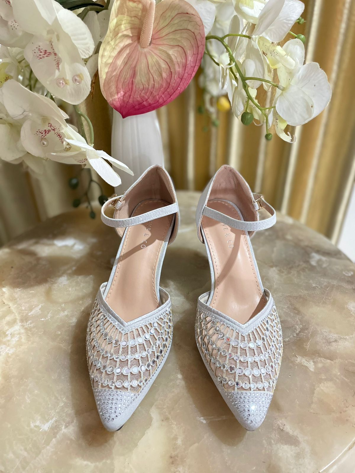 Heels SCO 03 Silver Blink