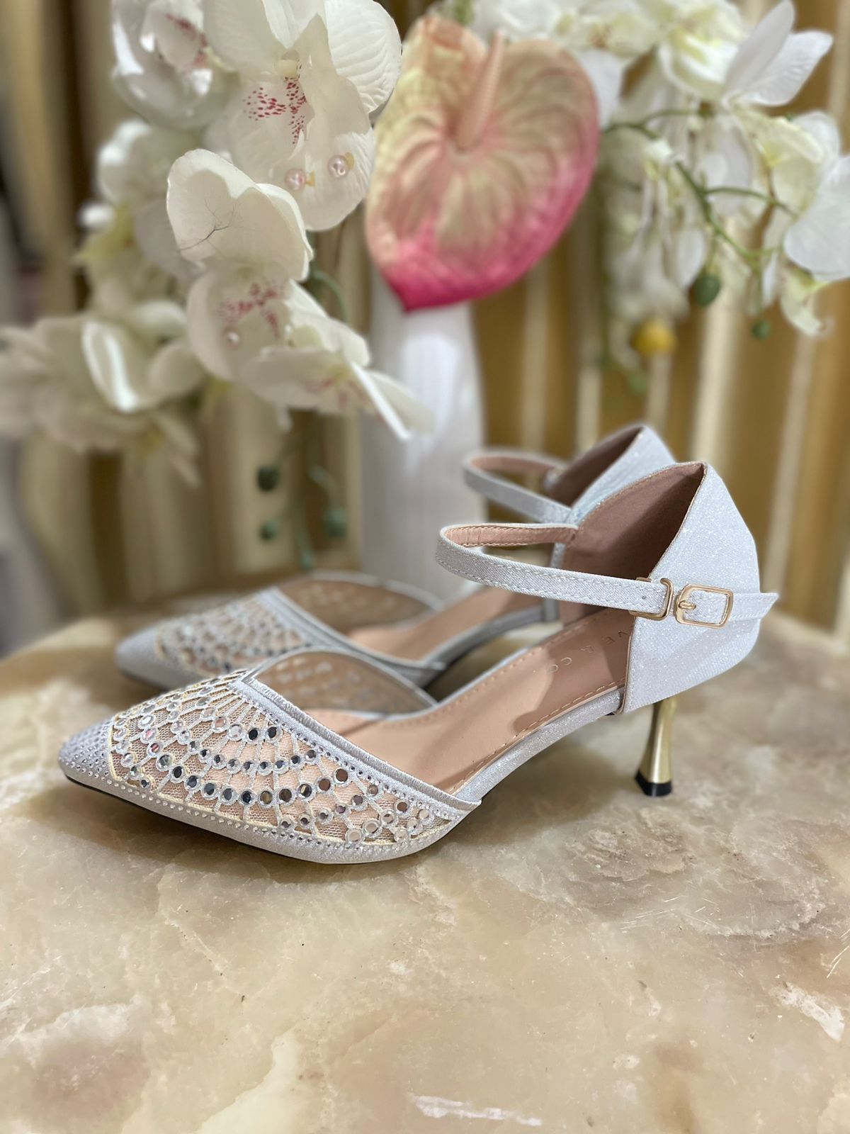 Heels SCO 03 Silver Blink