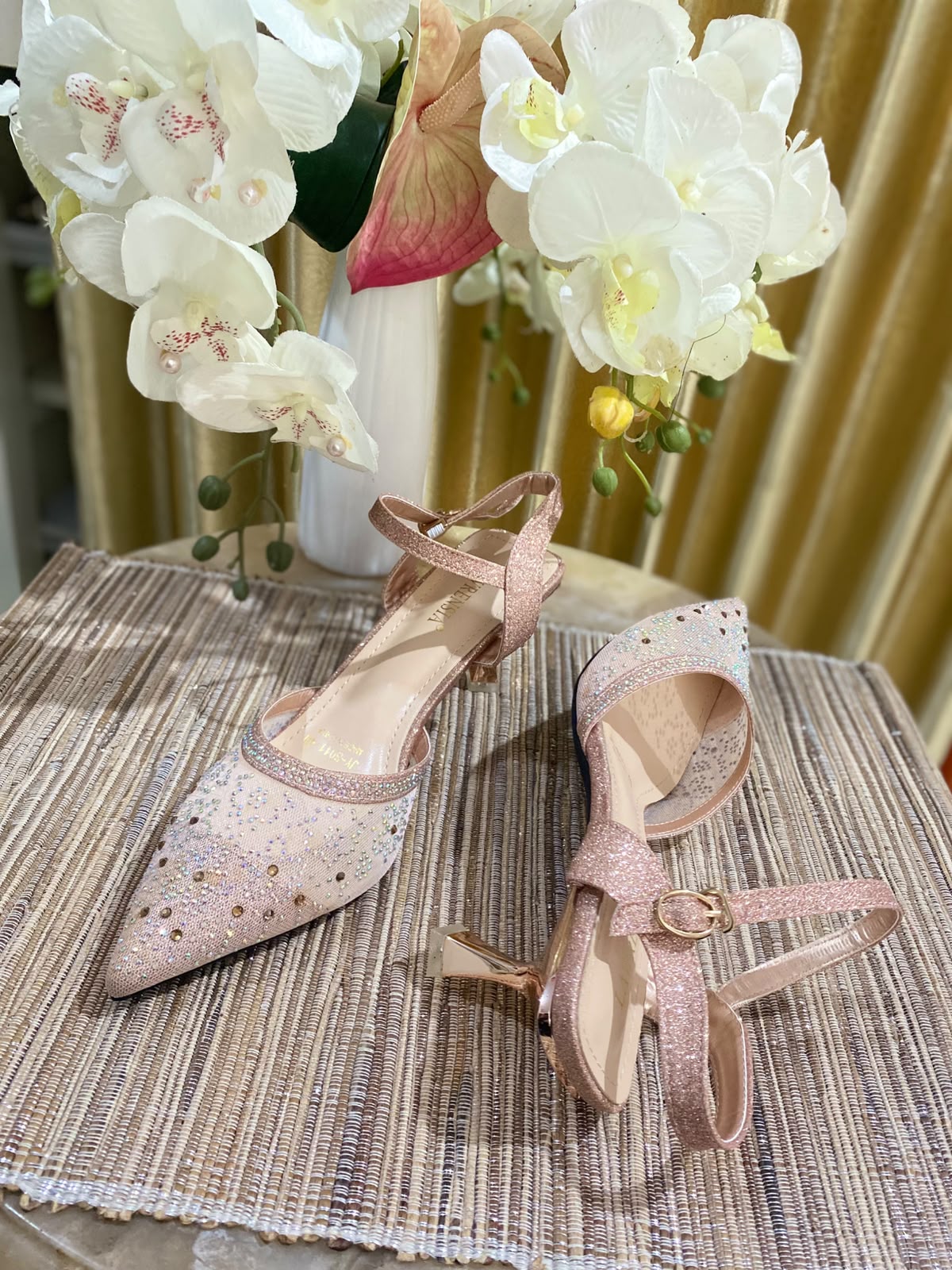 Heels LWRN 24 Gold Brown
