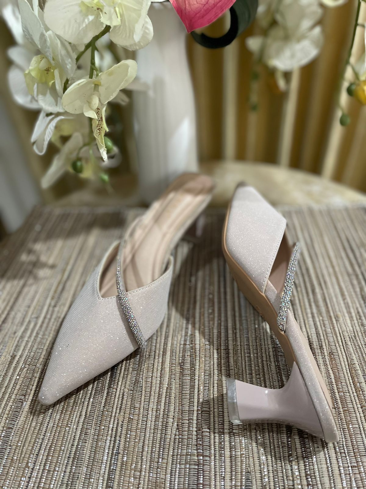 Heels GN55 Blush Pink Gliter
