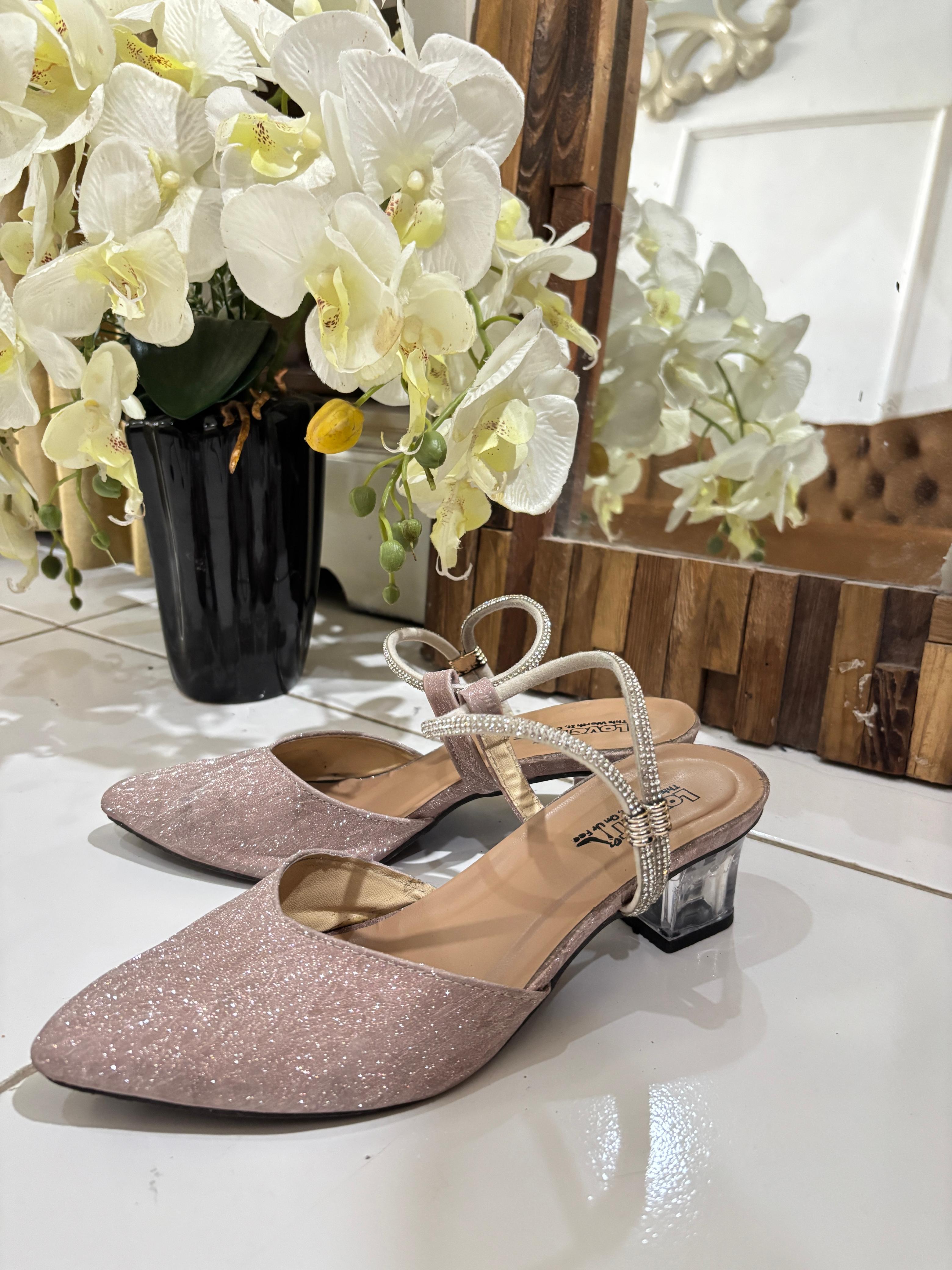Heels LOVEIT rose gold