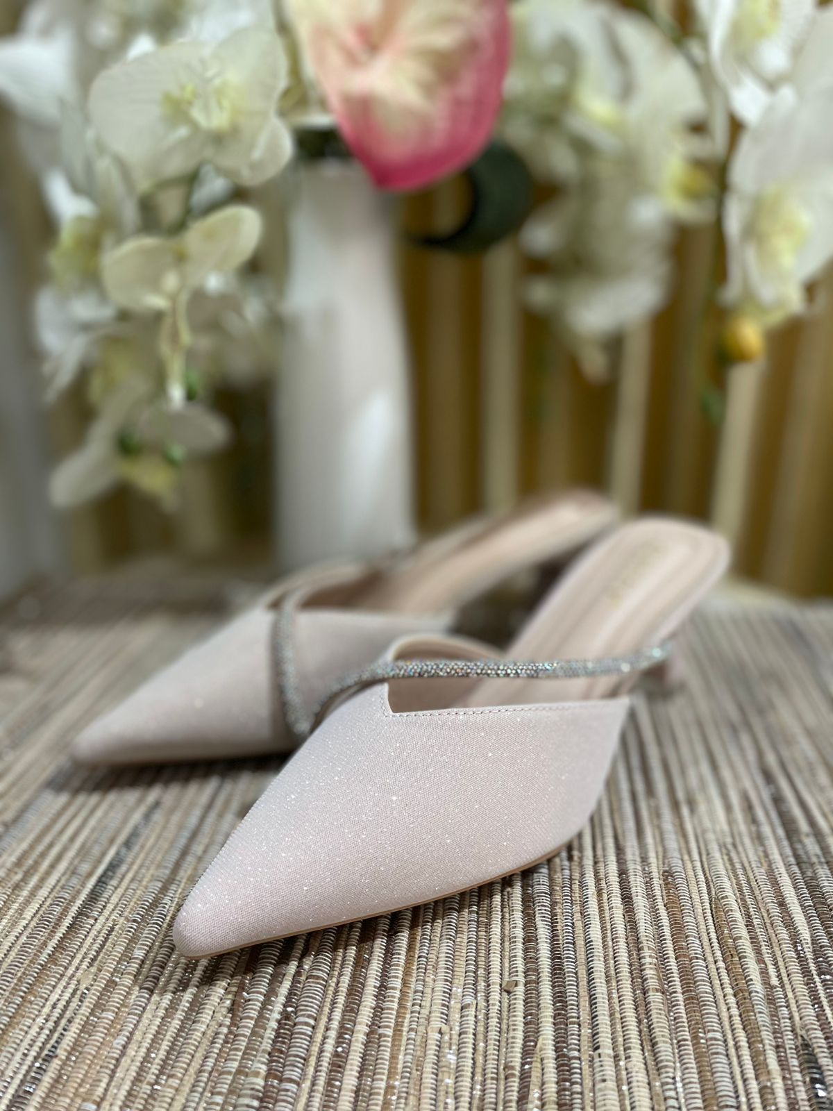 Heels GN56 Blush Pink Gliter